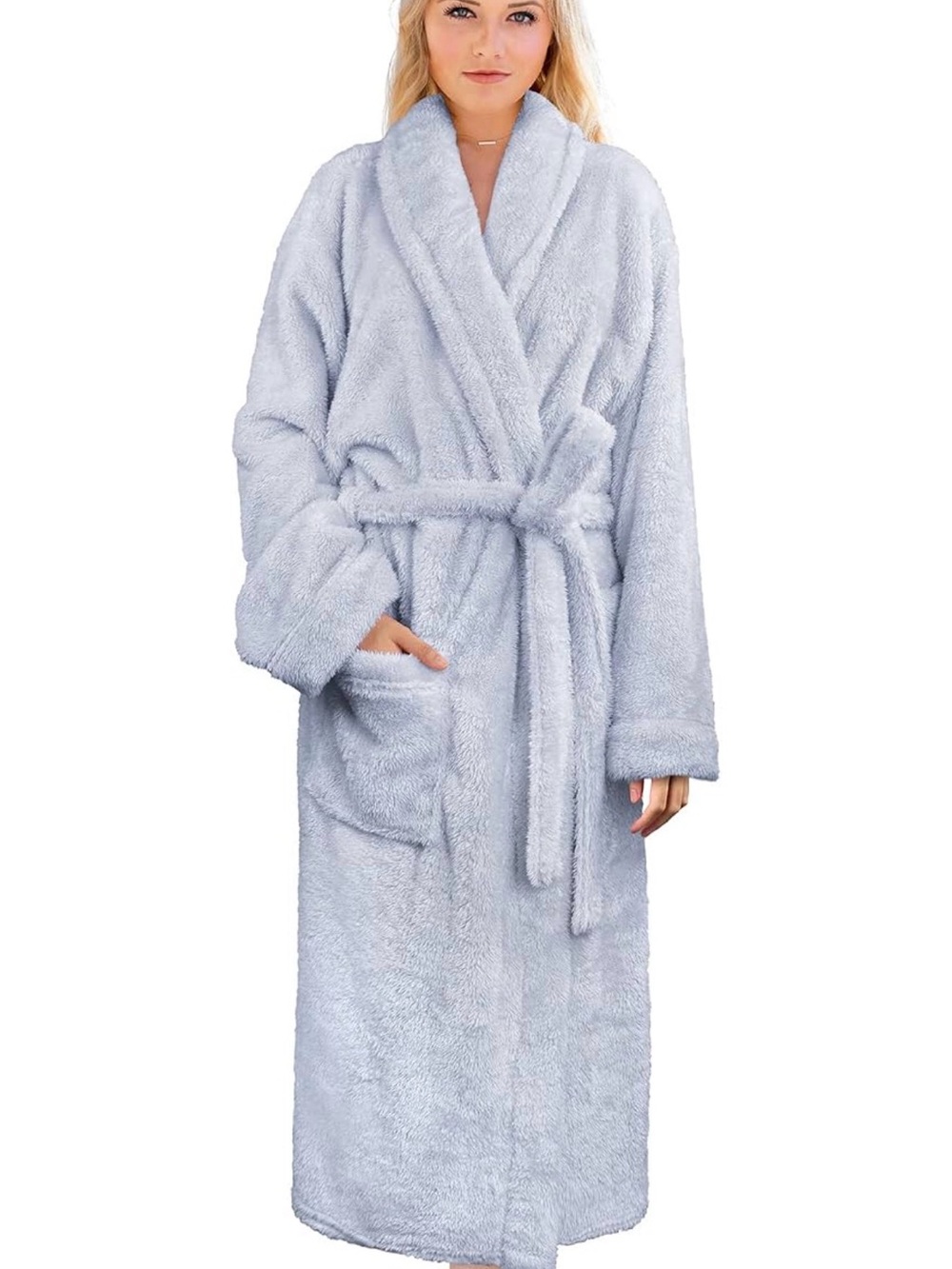 Fleece Sherpa Robe - Picture 3 of 5